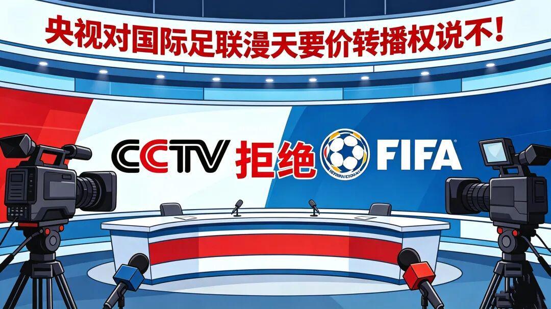 真人娱乐-17倍差价21亿天价，央视拒当冤大头，国际足联的傲慢撞上中国底线